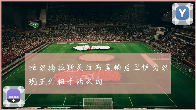 帕尔梅拉斯关注布莱顿后卫伊戈尔现正外租于西汉姆